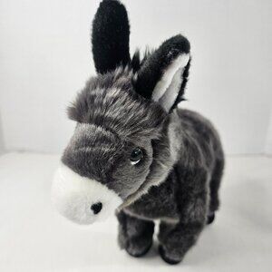 Aurora Miyoni Tots Donkey Foal Plush Gray Stuffed Animal Toy 2021